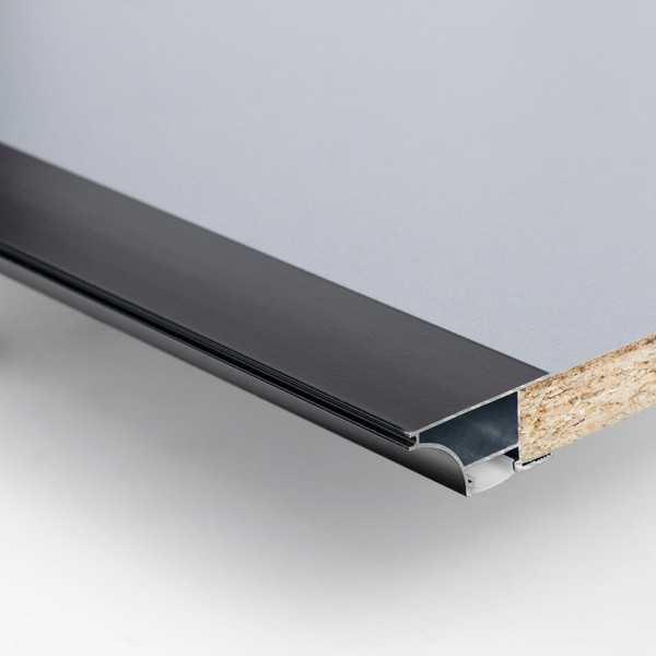 Профиль для светодиодной ленты AKS Avior накладной с экраном