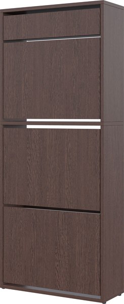 Тумба для обуви Горизонт Мебель Трио с ящиком - фото