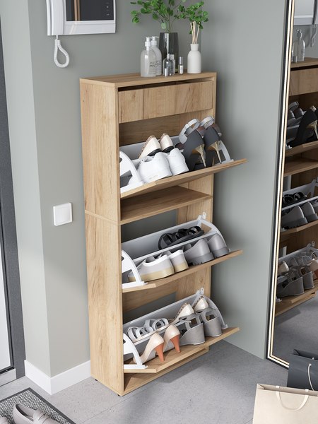 Тумба для обуви Горизонт Мебель Трио с ящиком