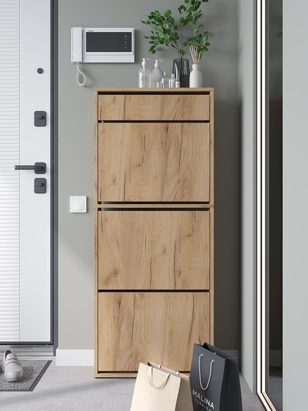 Тумба для обуви Горизонт Мебель Трио с ящиком