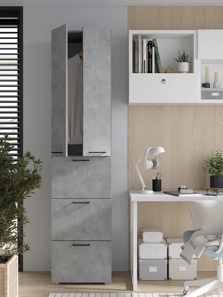 Шкаф-пенал Горизонт Мебель Бонн 500 3 ящика