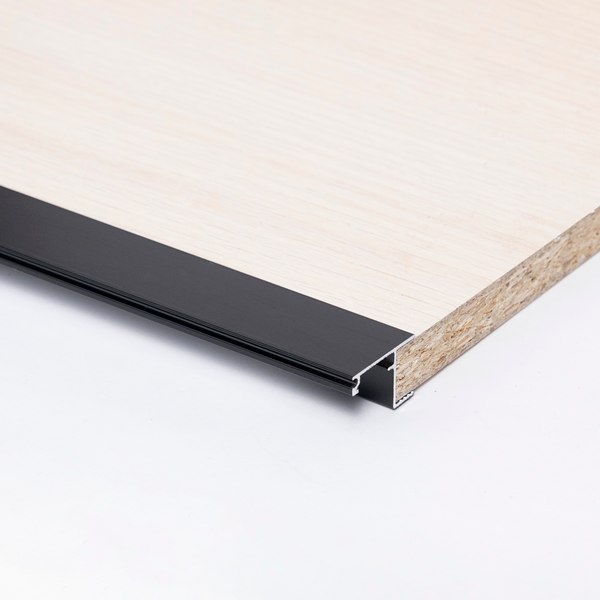 Профиль для светодиодной ленты AKS Capella-3018B накладной с черным экраном