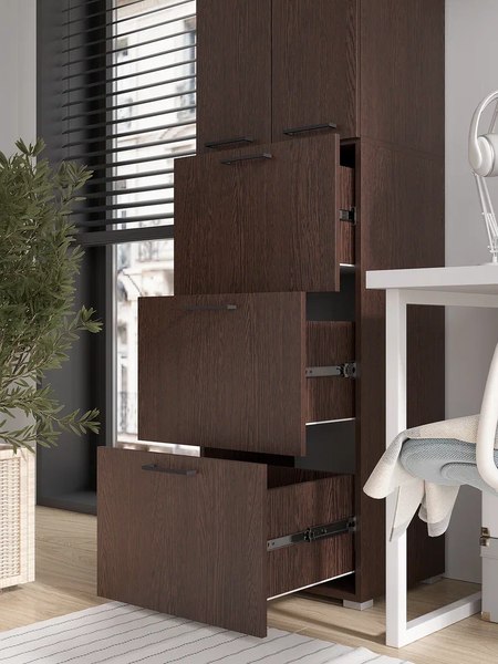 Шкаф-пенал Горизонт Мебель Бонн 500 3 ящика