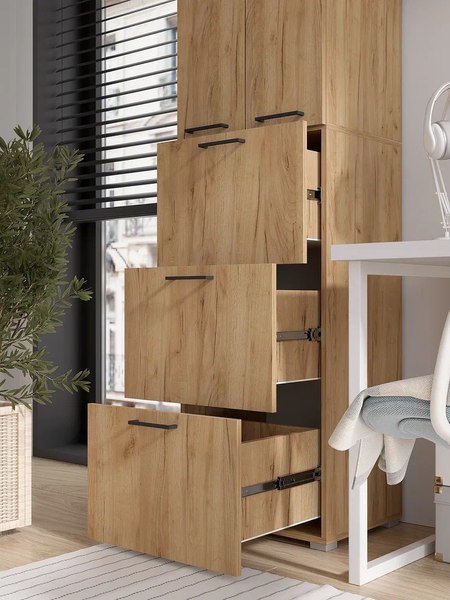 Шкаф-пенал Горизонт Мебель Бонн 500 3 ящика