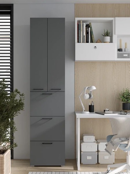 Шкаф-пенал Горизонт Мебель Бонн 500 3 ящика