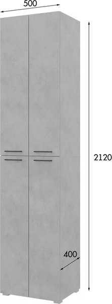 Шкаф-пенал Горизонт Мебель Бонн 500