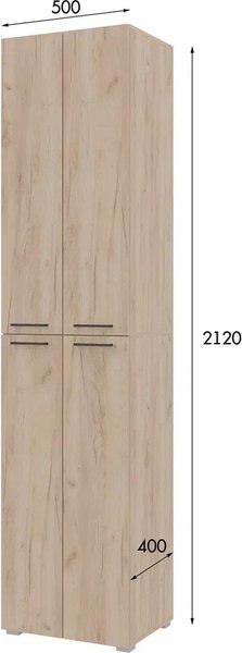 Шкаф-пенал Горизонт Мебель Бонн 500