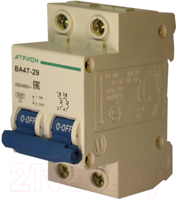 Выключатель автоматический Атрион A4729-2-01C - фото