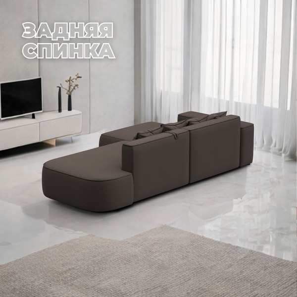 Диван угловой Лига Диванов Лига-065 левый / 129798L