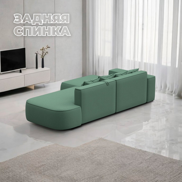 Диван угловой Лига Диванов Лига-065 угол правый / 129801