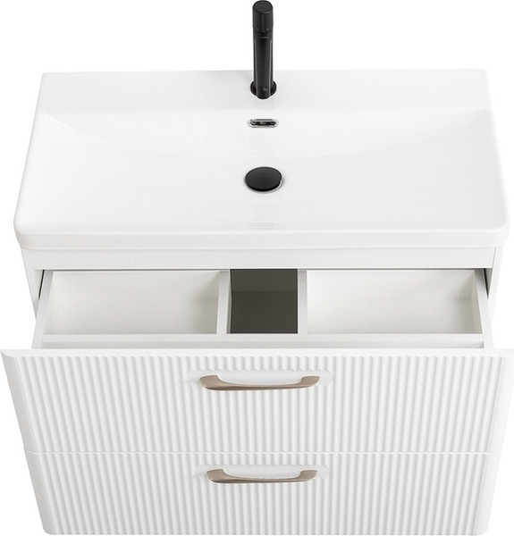 Тумба под умывальник BelBagno DUE-800-2C-SO-BL-P-FH