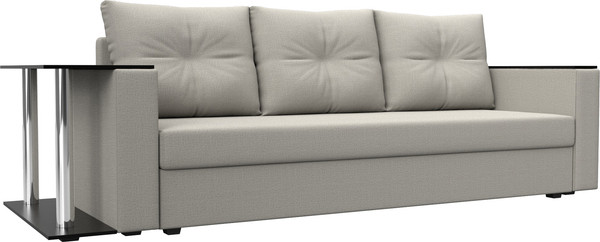 Диван Лига Диванов Атланта со столом слева / 126159L - фото