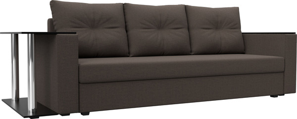 Диван Лига Диванов Атланта со столом слева / 126161L - фото