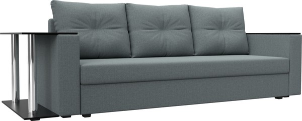 Диван Лига Диванов Атланта со столом слева / 126162L - фото