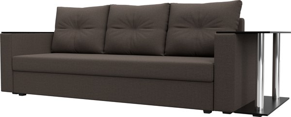 Диван Лига Диванов Атланта со столом справа / 126161 - фото