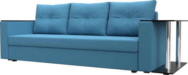 Диван Лига Диванов Атланта со столом справа / 126163 - фото