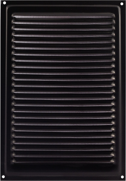 Решетка вентиляционная Нора-М 160x230 с сеткой / 18329 - фото