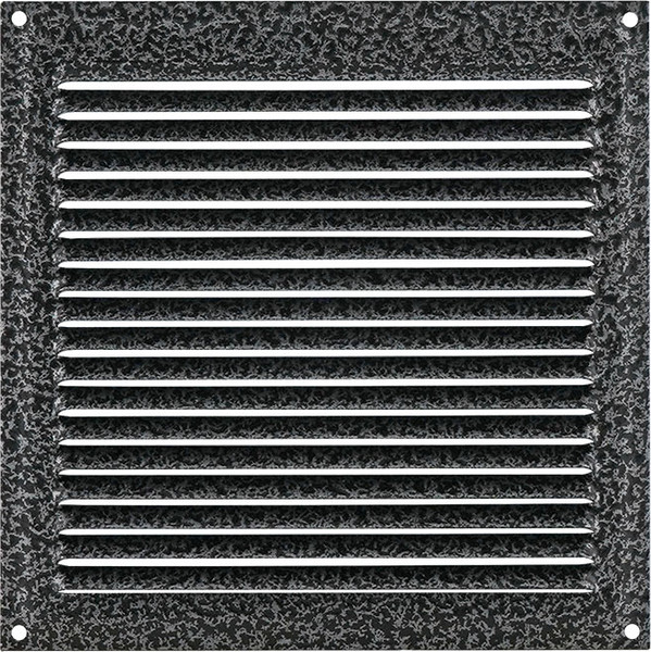 Решетка вентиляционная Нора-М 175x175 с сеткой / 19400 - фото