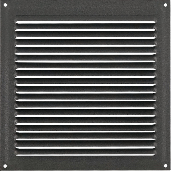 Решетка вентиляционная Нора-М 175x175 с сеткой / 19404 - фото