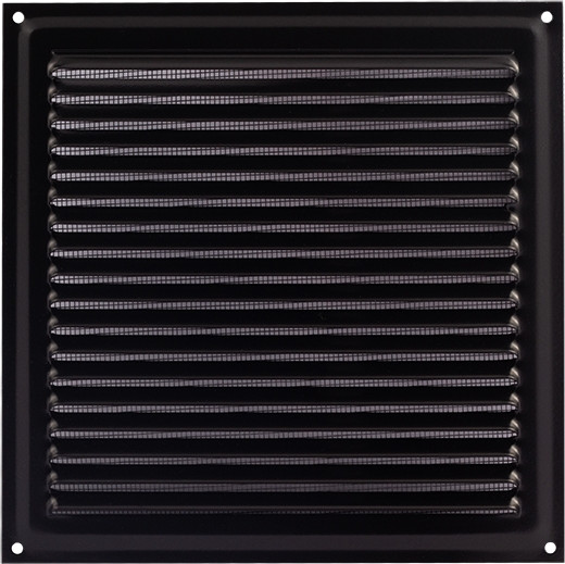 Решетка вентиляционная Нора-М 175x175 с сеткой / 18331 - фото