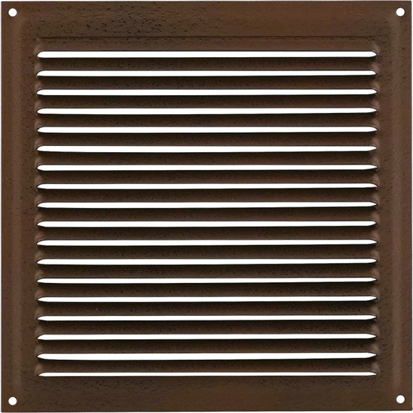 Решетка вентиляционная Нора-М 175x175 с сеткой / 19403 - фото