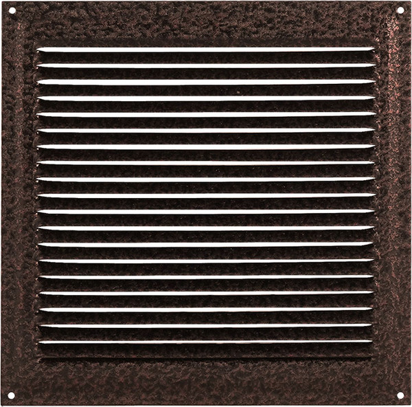 Решетка вентиляционная Нора-М 200x200 с сеткой / 19411 - фото