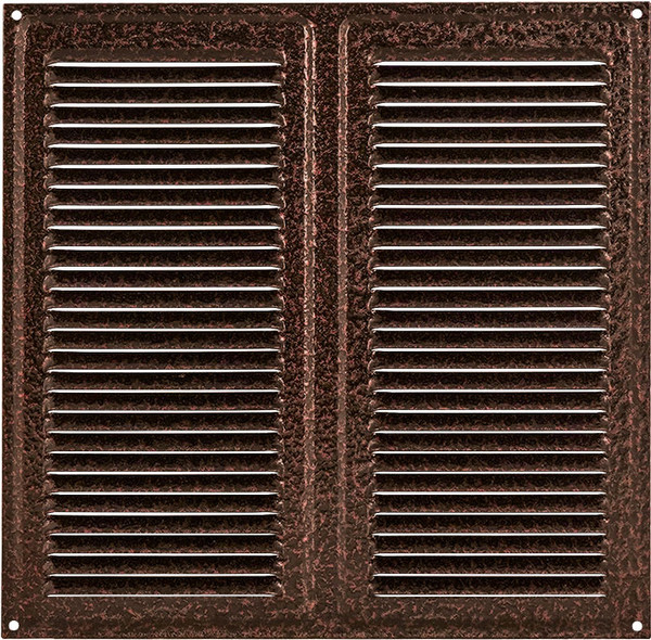 Решетка вентиляционная Нора-М 250x250 с сеткой / 19416 - фото