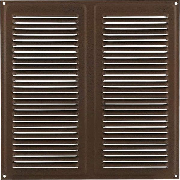 Решетка вентиляционная Нора-М 250x250 с сеткой / 19418 - фото