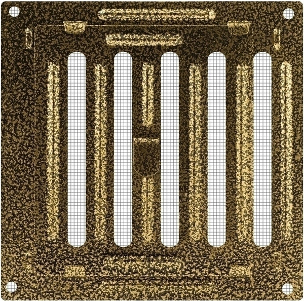 Решетка вентиляционная Нора-М Р-100 / 17272 - фото