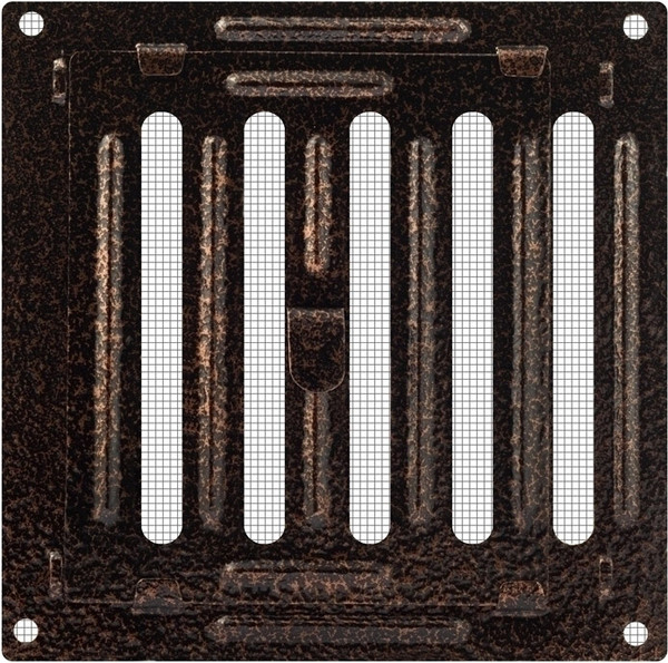 Решетка вентиляционная Нора-М Р-100 / 17274 - фото