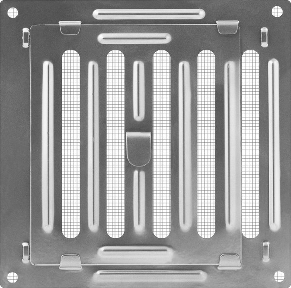 Решетка вентиляционная Нора-М Р-100 / 17271 - фото