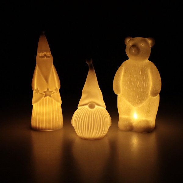 Ночник AksHome Тип 9 Мишка 9.5х8х17.8см 1LED LR44x3