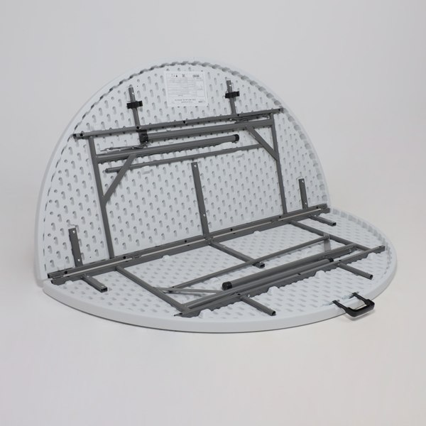 Стол складной AksHome Table тип 10 D152х74 (белый)