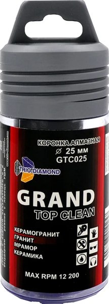 Коронка Trio Diamond Grand Top Clean / GTC025
