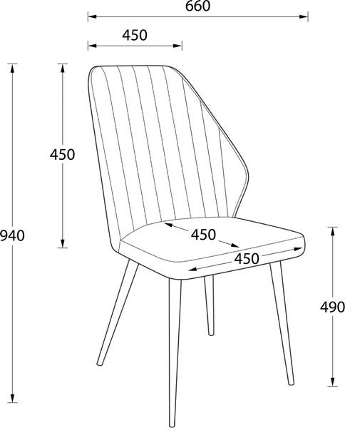 Стул Мамадома Leonard M