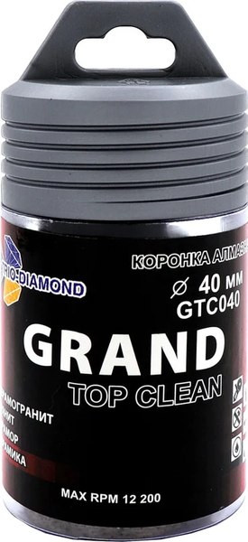 Коронка Trio Diamond Grand Top Clean GTC040