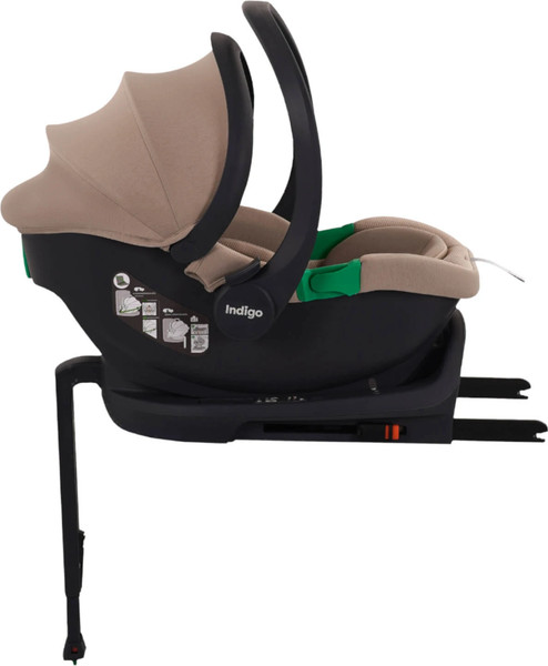 Автокресло INDIGO Minky I-Size с базой 0+
