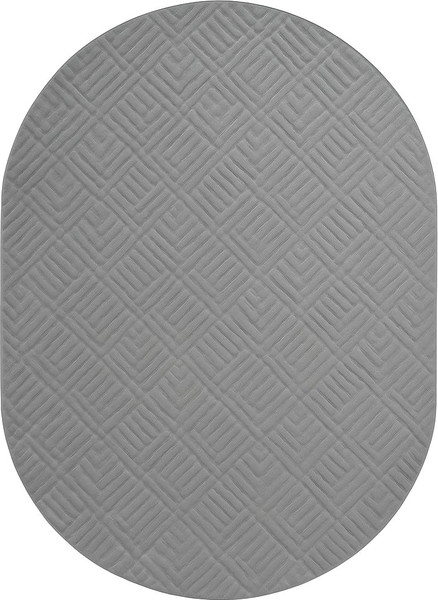Ковер Radjab Carpet Сканди Сизаль Овал 10658A - фото