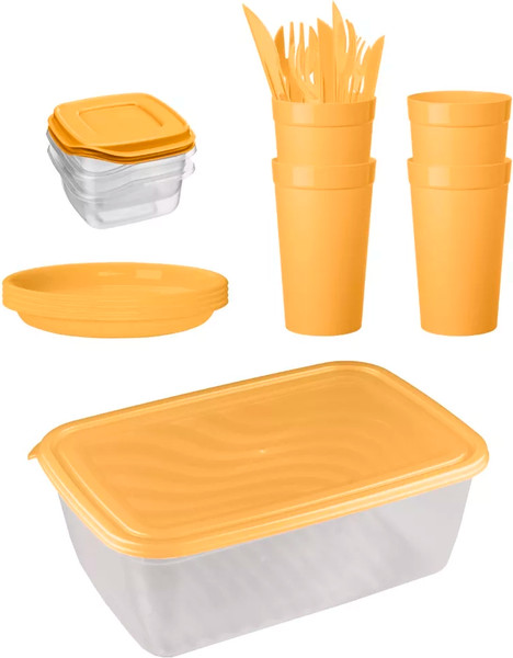 Набор пластиковой посуды Phibo Seasonal / 435268406 - фото