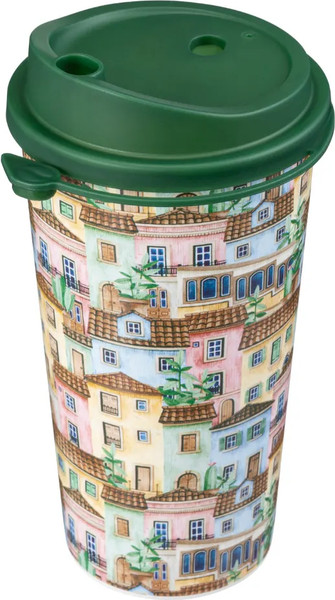 Многоразовый стакан Phibo Городские домики / 435254109