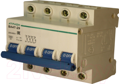 Выключатель автоматический Атрион VA4729-4-50C - фото