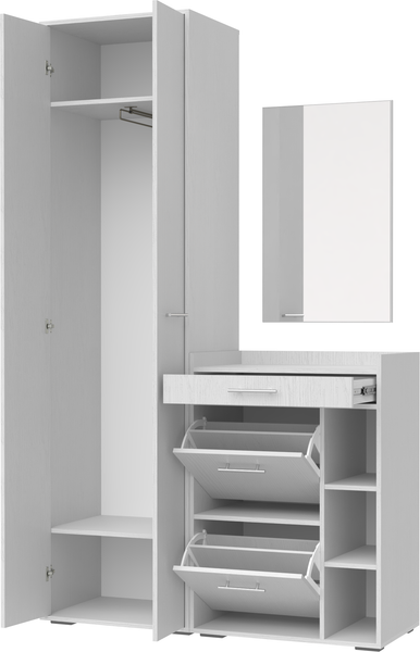 Секция в прихожую Кортекс-мебель Лара СП6