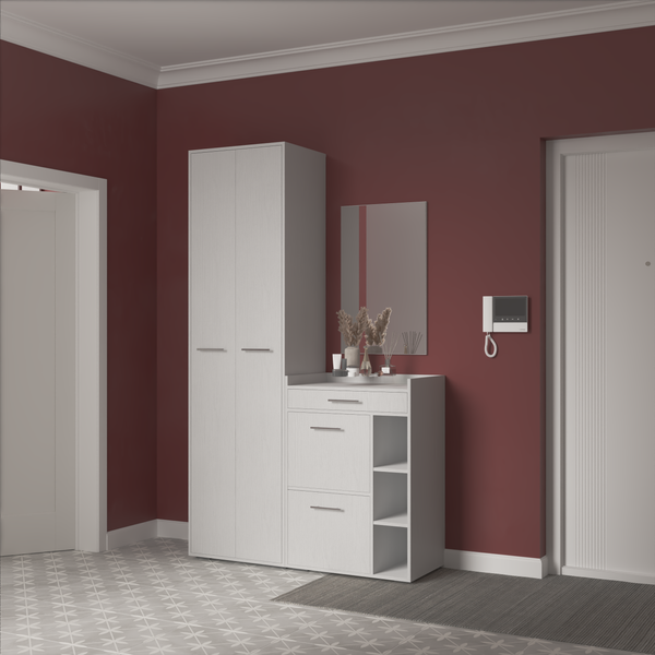 Секция в прихожую Кортекс-мебель Лара СП6