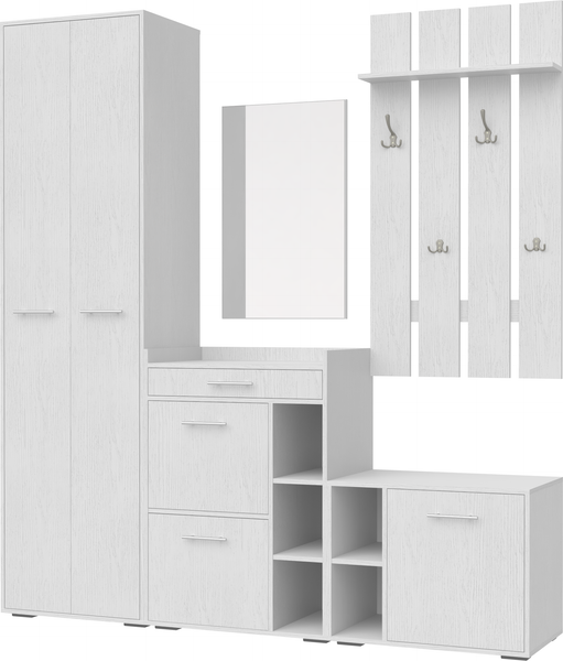 Секция в прихожую Кортекс-мебель Лара СП7 - фото