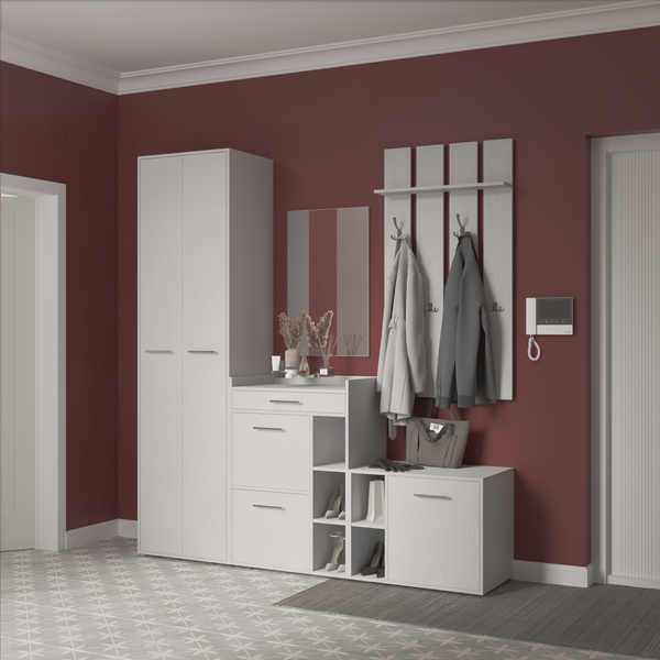Секция в прихожую Кортекс-мебель Лара СП7