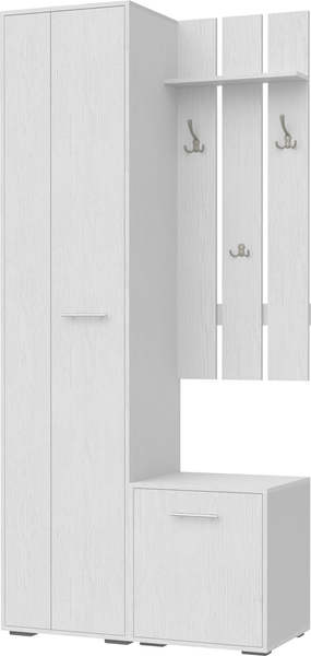 Секция в прихожую Кортекс-мебель Лара СП8 - фото