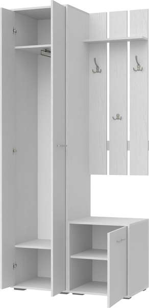 Секция в прихожую Кортекс-мебель Лара СП8