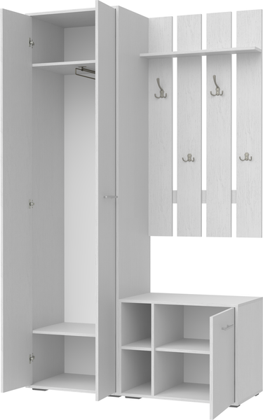 Секция в прихожую Кортекс-мебель Лара СП9