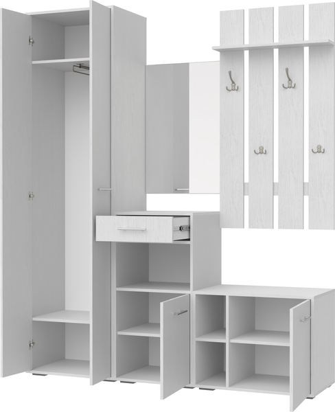 Секция в прихожую Кортекс-мебель Лара СП11