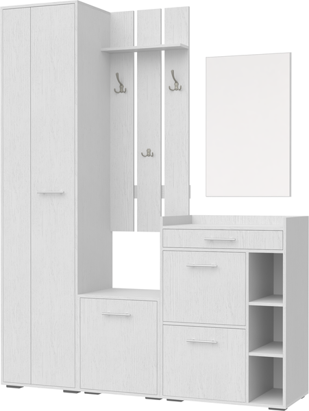 Секция в прихожую Кортекс-мебель Лара СП12 - фото